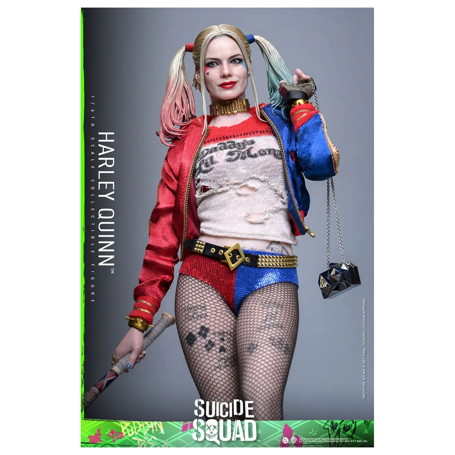 Suicide Squad Movie Masterpiece Figurina de actiune 1/6 Harley Quinn 29 cm poza produsului