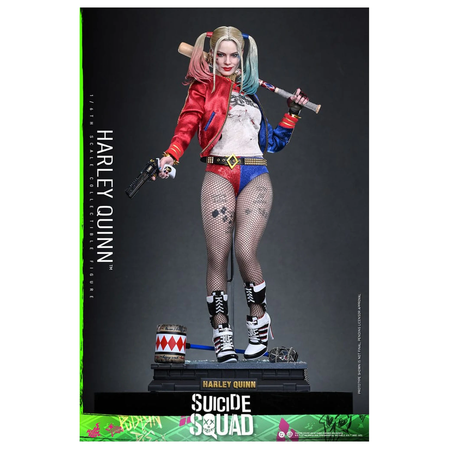 Suicide Squad Movie Masterpiece Figurina de actiune 1/6 Harley Quinn 29 cm poza produsului