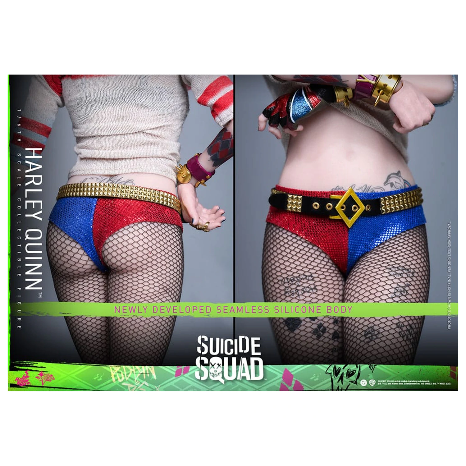 Suicide Squad Movie Masterpiece Figurina de actiune 1/6 Harley Quinn 29 cm poza produsului