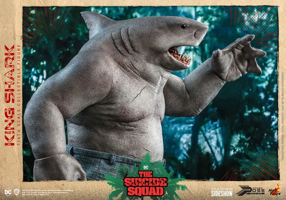 Figurină de acțiune Masterpiece film Suicide Squad 1/6 King Shark 35 cm poza produsului