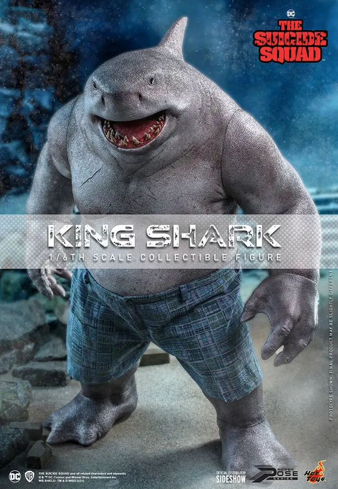 Figurină de acțiune Masterpiece film Suicide Squad 1/6 King Shark 35 cm poza produsului