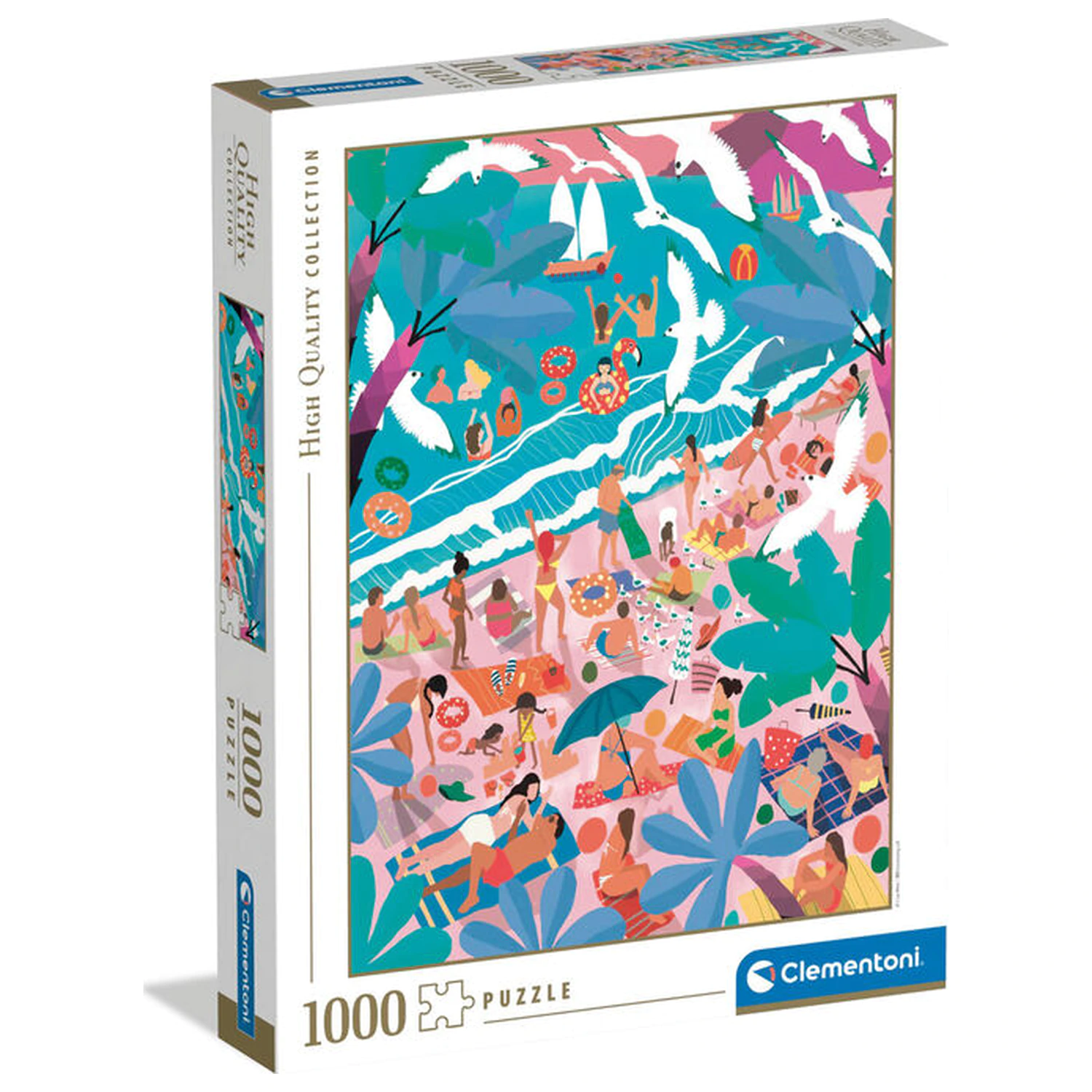 Sunday At the Beach puzzle 1000 piese poza produsului