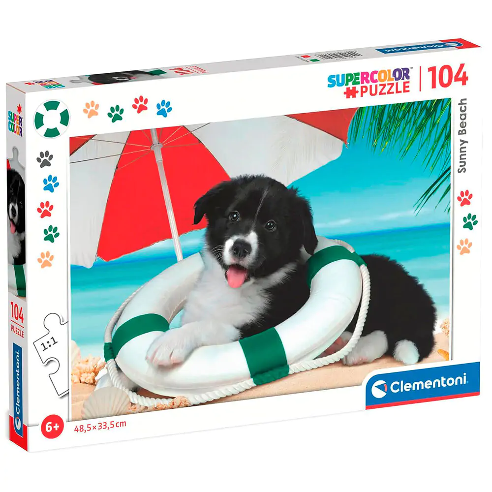 Sunny Beach super puzzle 104 piese poza produsului