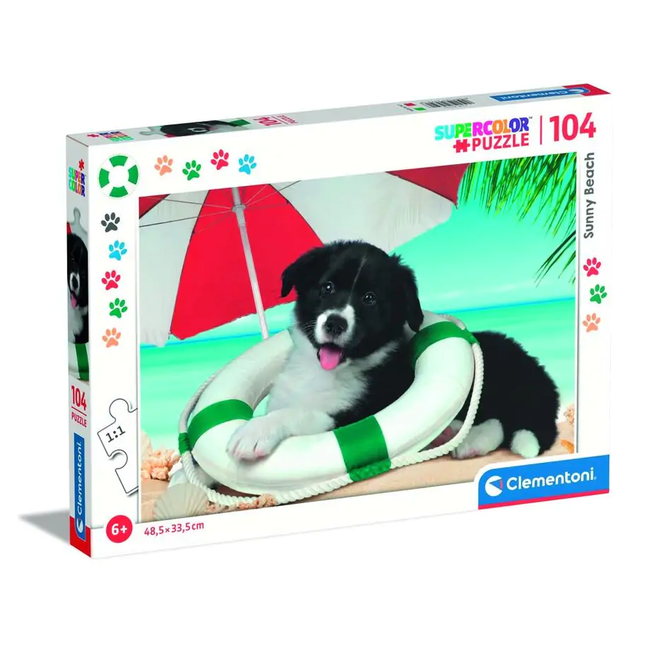 Sunny Beach super puzzle 104 piese poza produsului