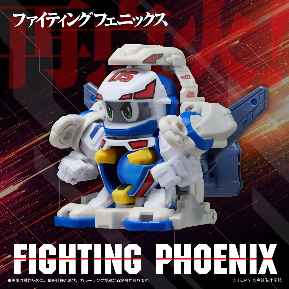 Super B-Daman Legacysoul figurina de actiune Fighting Phoenix si set recipient poza produsului