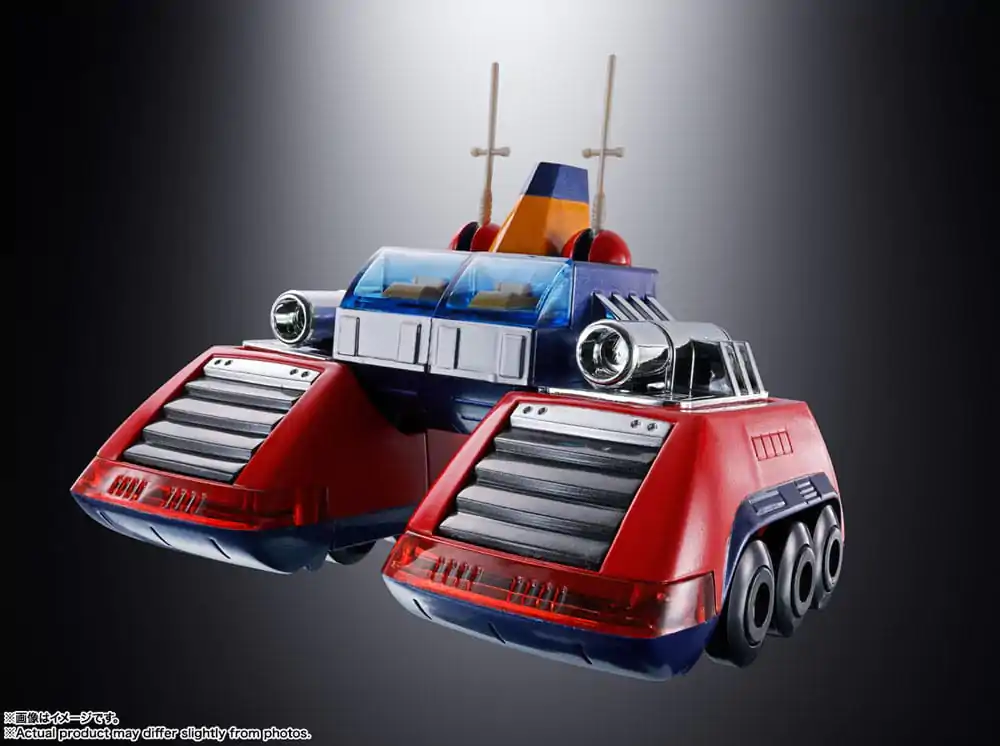 Figurină de acțiune turnată sub presiune Super Electromagnetic Machine Voltes V Soul of Chogokin GX31-SP 25 cm poza produsului