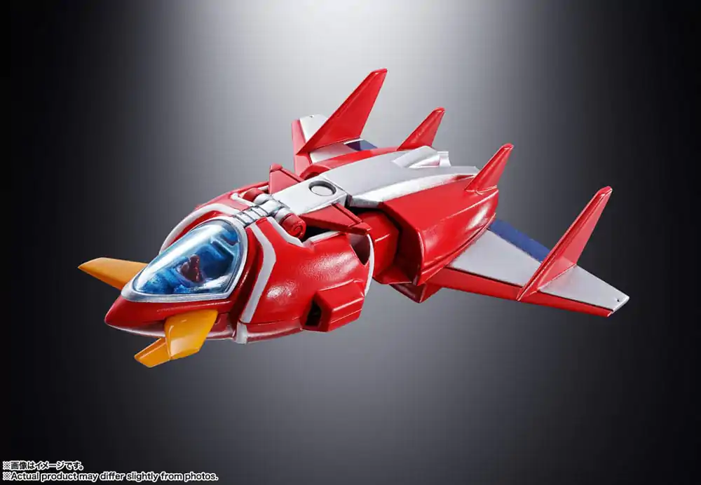 Figurină de acțiune turnată sub presiune Super Electromagnetic Machine Voltes V Soul of Chogokin GX31-SP 25 cm poza produsului