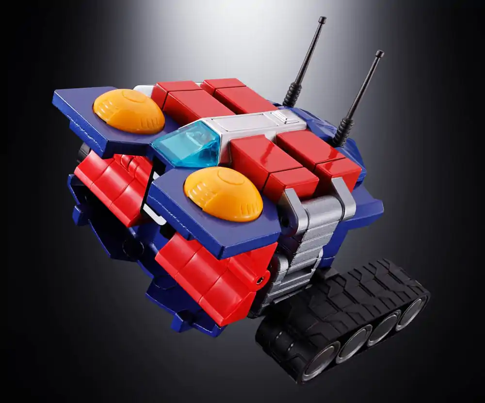 Figurină de acțiune turnată sub presiune Super Electromagnetic Machine Voltes V Soul of Chogokin GX31-SP Com-Battler V Chogokin 50th Anniversary Ver. 25 cm poza produsului