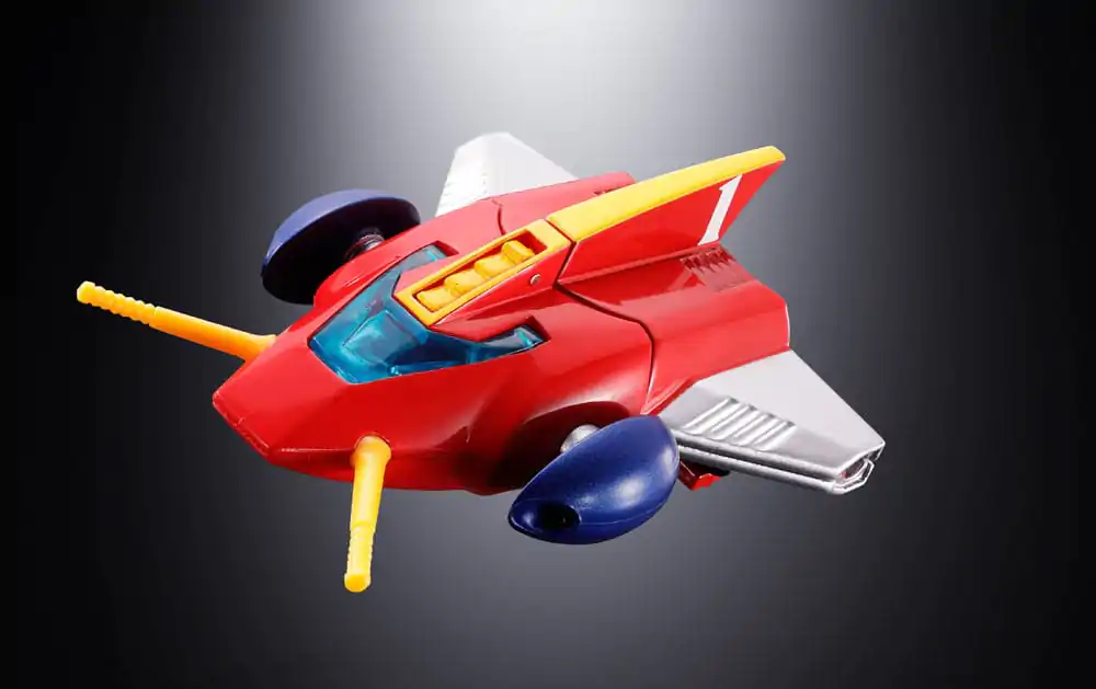 Figurină de acțiune turnată sub presiune Super Electromagnetic Machine Voltes V Soul of Chogokin GX31-SP Com-Battler V Chogokin 50th Anniversary Ver. 25 cm poza produsului