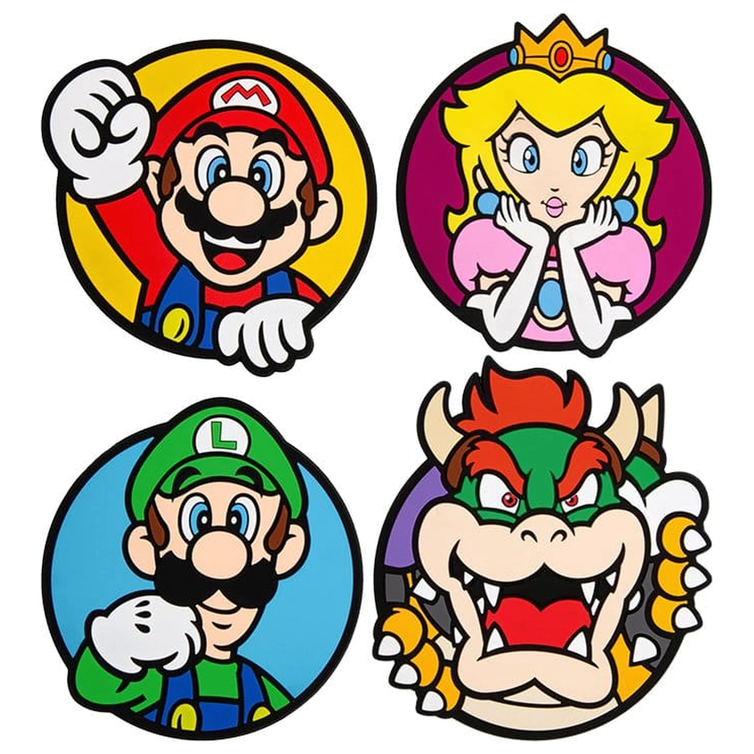 Super Mario Coaster pachet de 4 bucati poza produsului