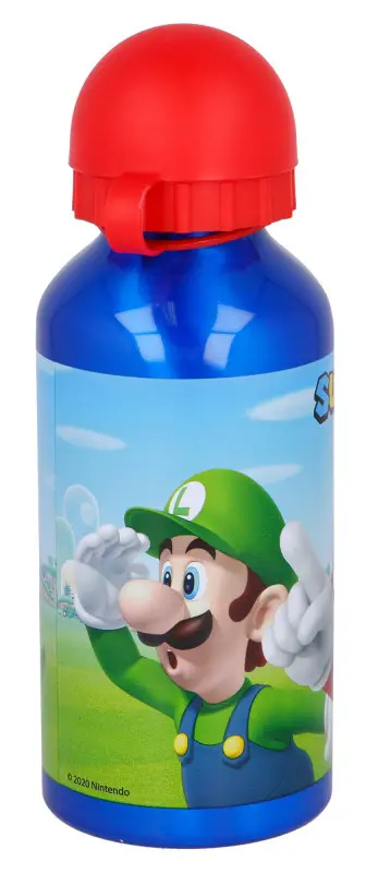 Sticla de aluminiu Nintendo Super Mario Bros 400ml poza produsului
