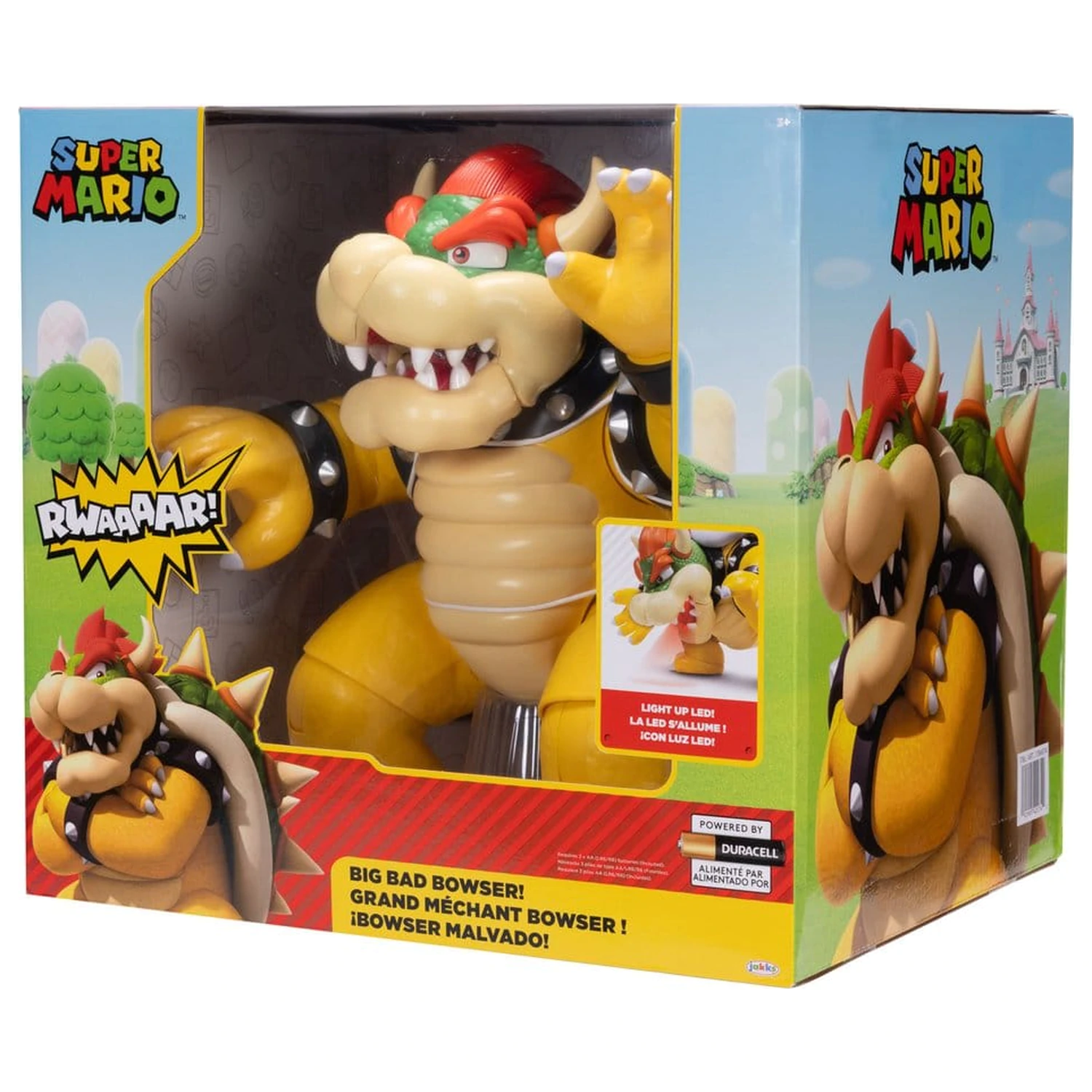 Super Mario figurina de actiune Big Bad Bowser 30 cm poza produsului