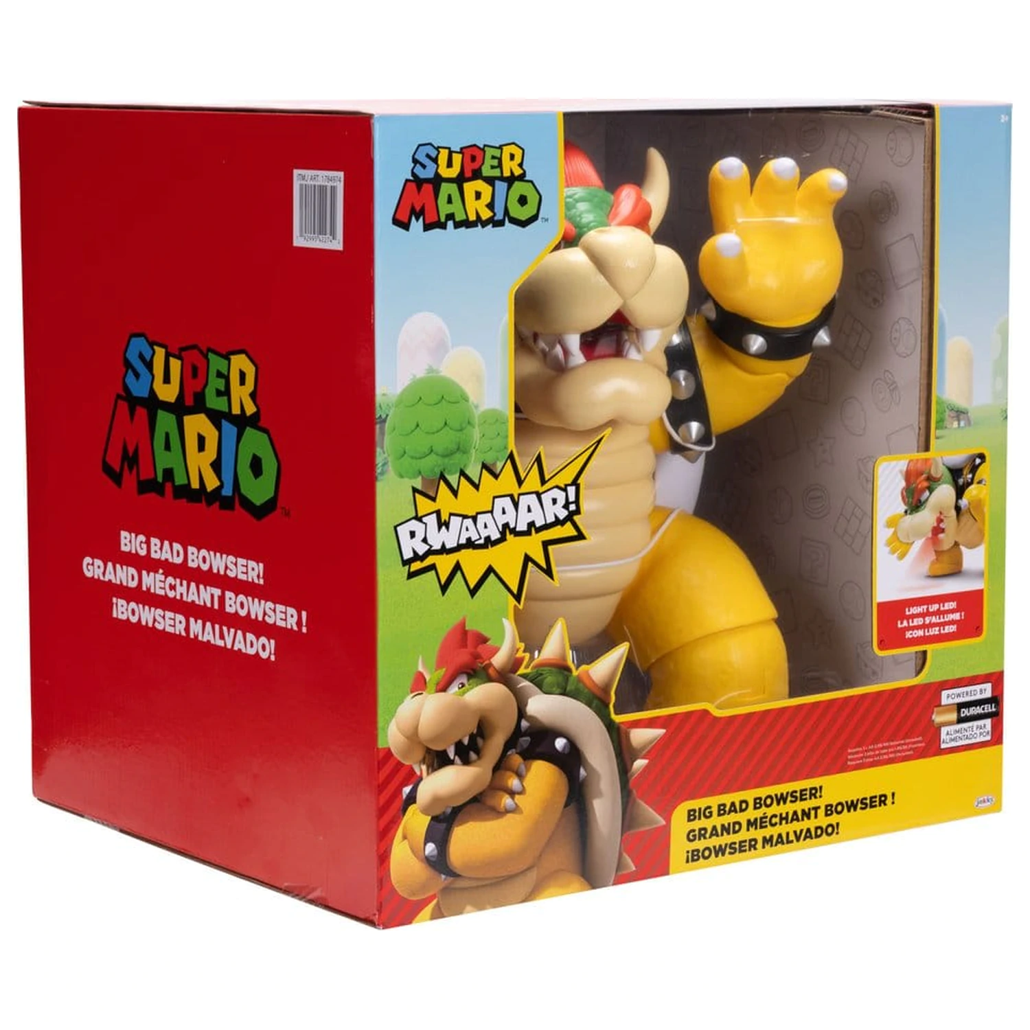 Super Mario figurina de actiune Big Bad Bowser 30 cm poza produsului