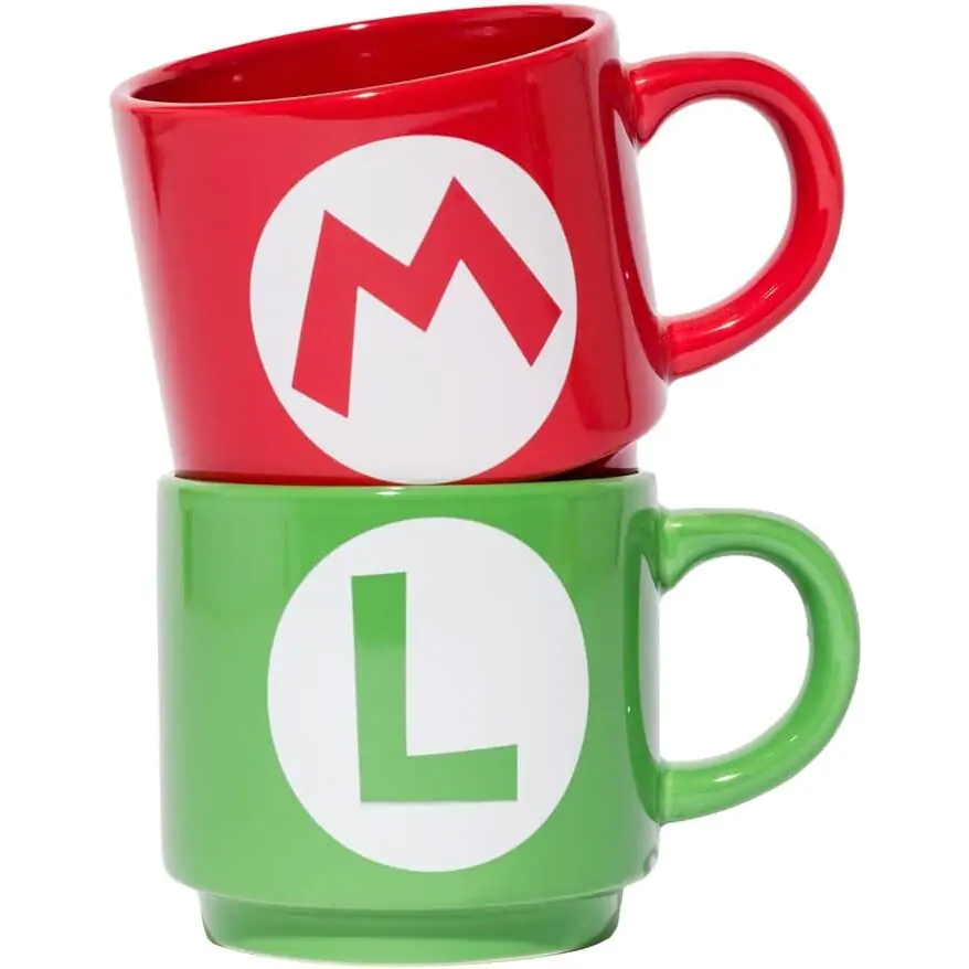 Super Mario Bros Set de 2 căni poza produsului