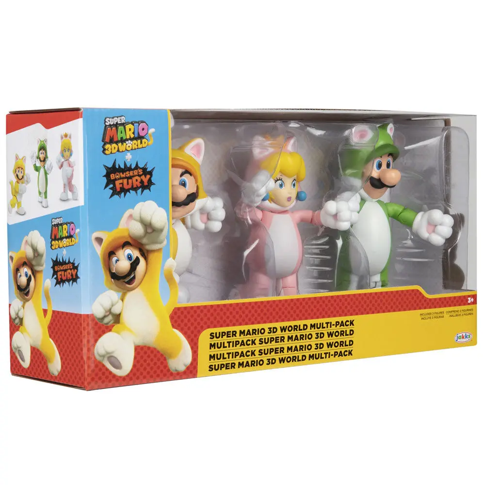 Set Super Mario Bros 3 figurine 10cm poza produsului