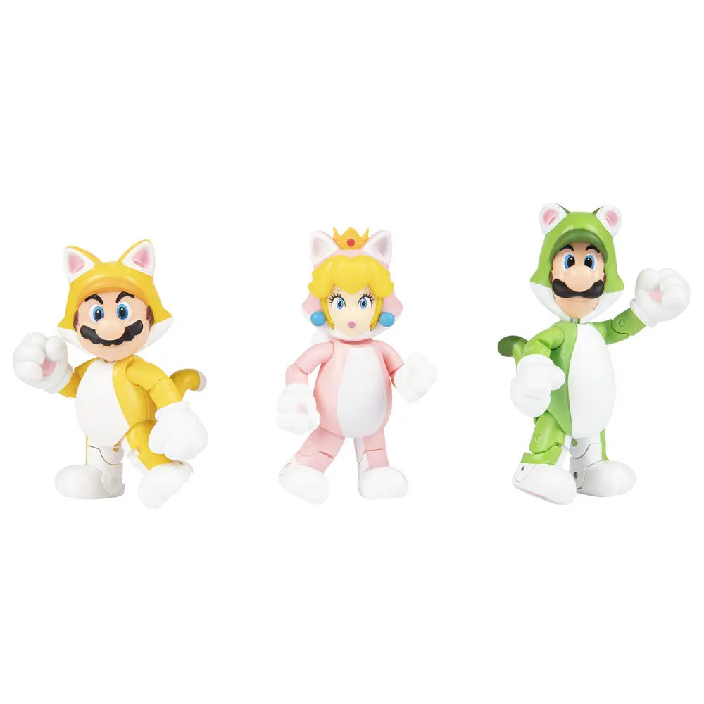 Set Super Mario Bros 3 figurine 10cm poza produsului