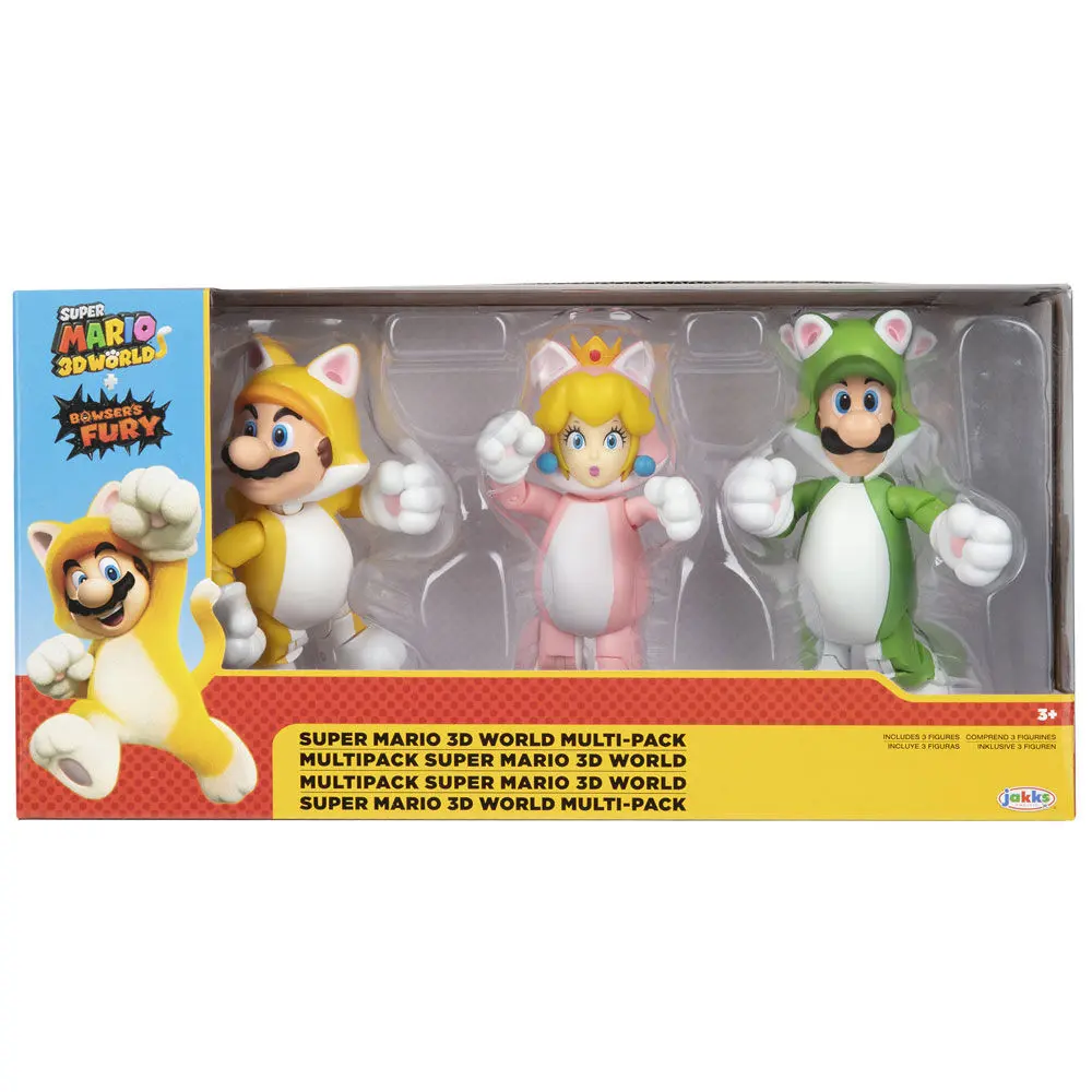 Set Super Mario Bros 3 figurine 10cm poza produsului