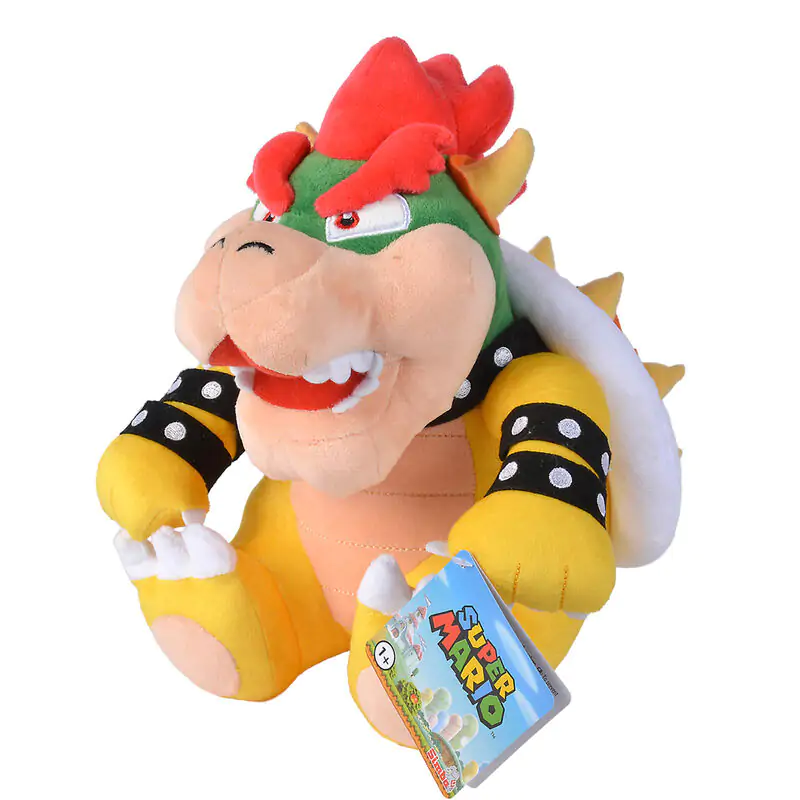 Jucărie de pluș Super Mario Bros Bowser 30cm poza produsului