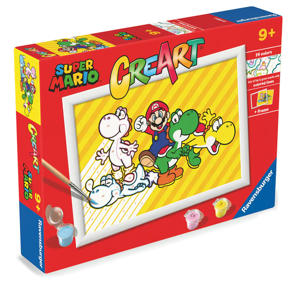 Super Mario Bros CreArt Kit Pictură poza produsului