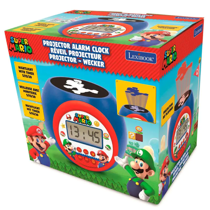 Ceas deșteptător Super Mario Bros poza produsului