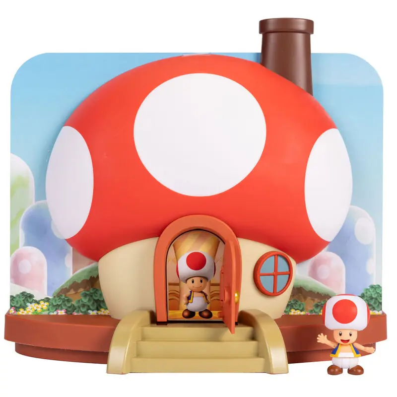 Super Mario Bros House Toad set de joaca poza produsului