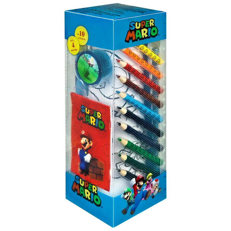 Set de papetărie Super Mario Bros 35 piese poza produsului