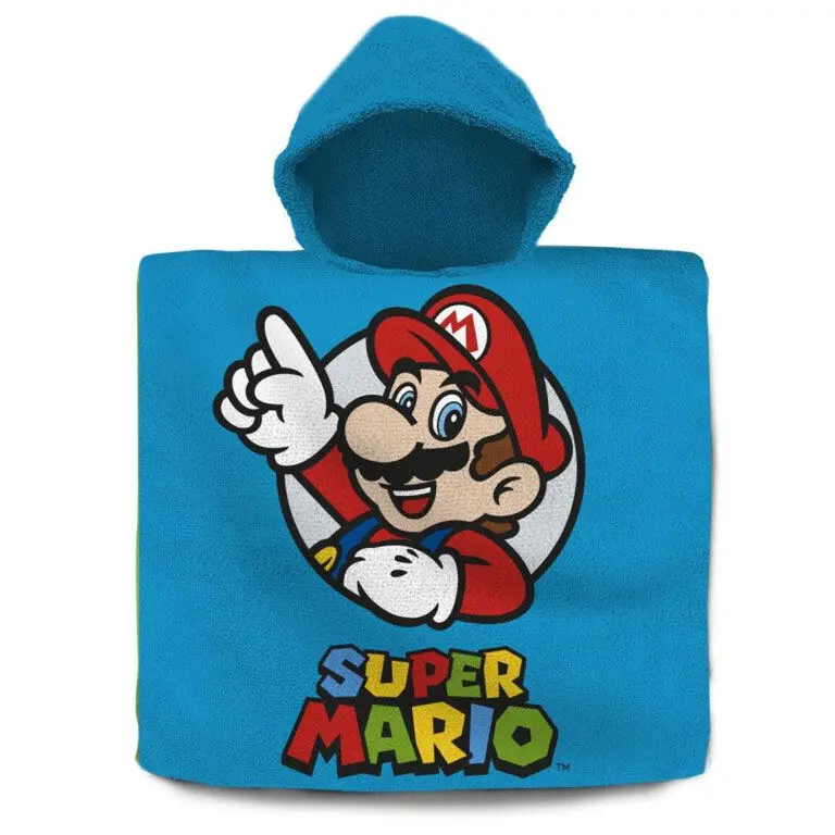 Prosop poncho din bumbac Super Mario Bros poza produsului