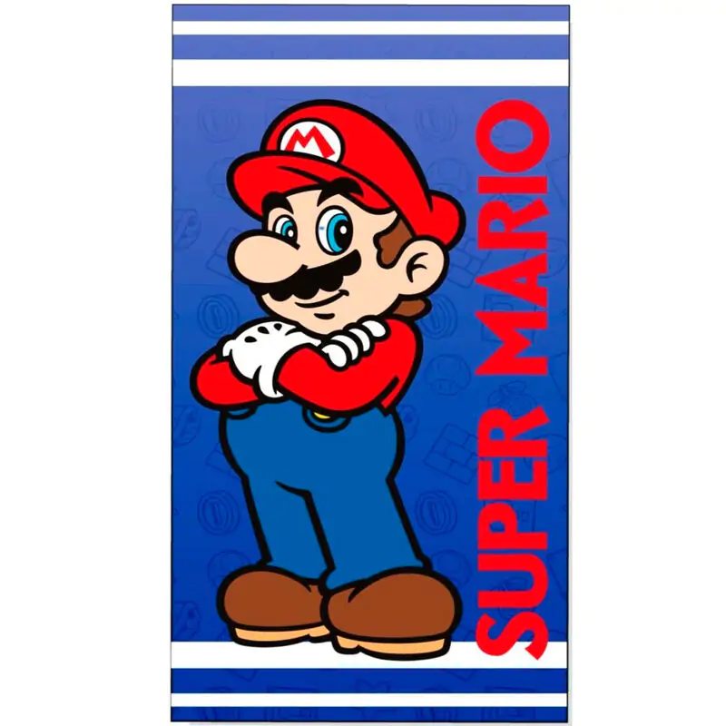 Prosop de plaja de bumbac Super Mario Bros poza produsului