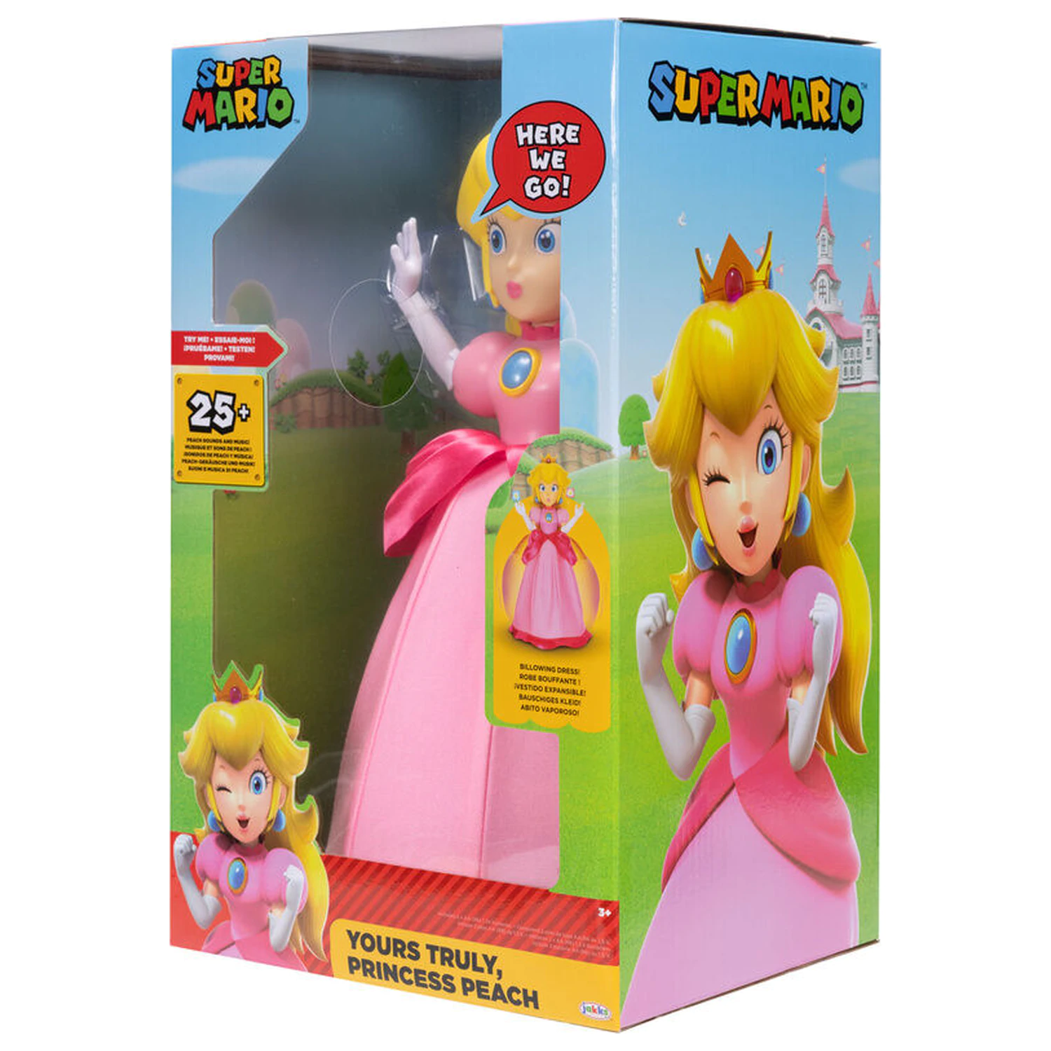 Super Mario Bros Peach figura 36cm poza produsului