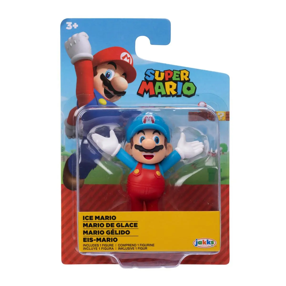 Super Mario Bros serie 35 figurină Ice Mario 6cm poza produsului