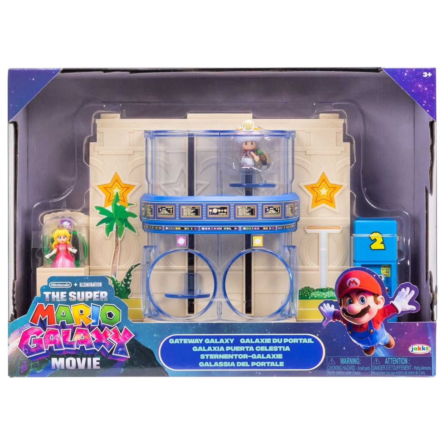 Super Mario Bros - Super Mario Galaxy Movie diorama poza produsului