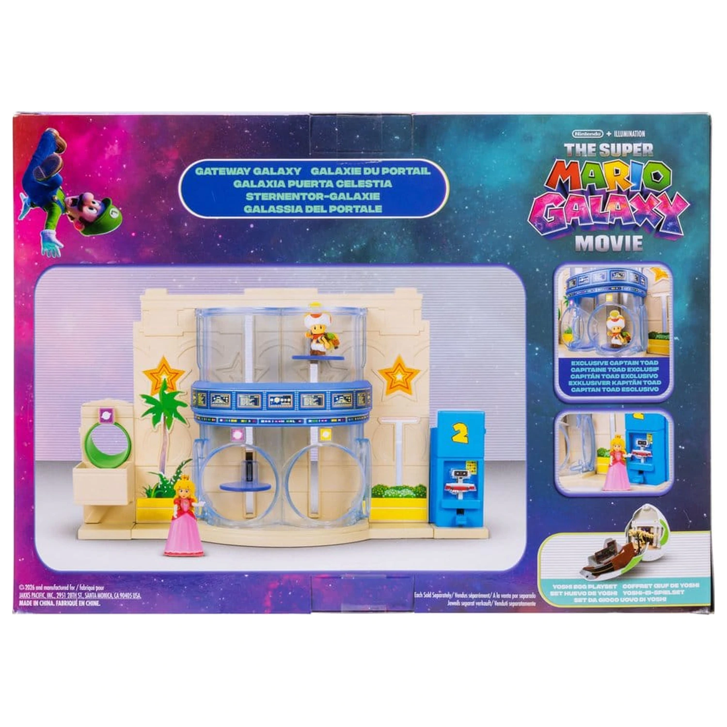 Super Mario Bros - Super Mario Galaxy Movie diorama poza produsului