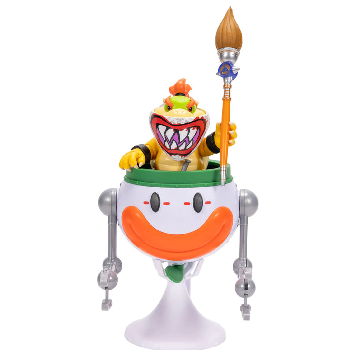 Super Mario Bros - Super Mario Galaxy Movie Bowser Jr. Clown Car figurină poza produsului
