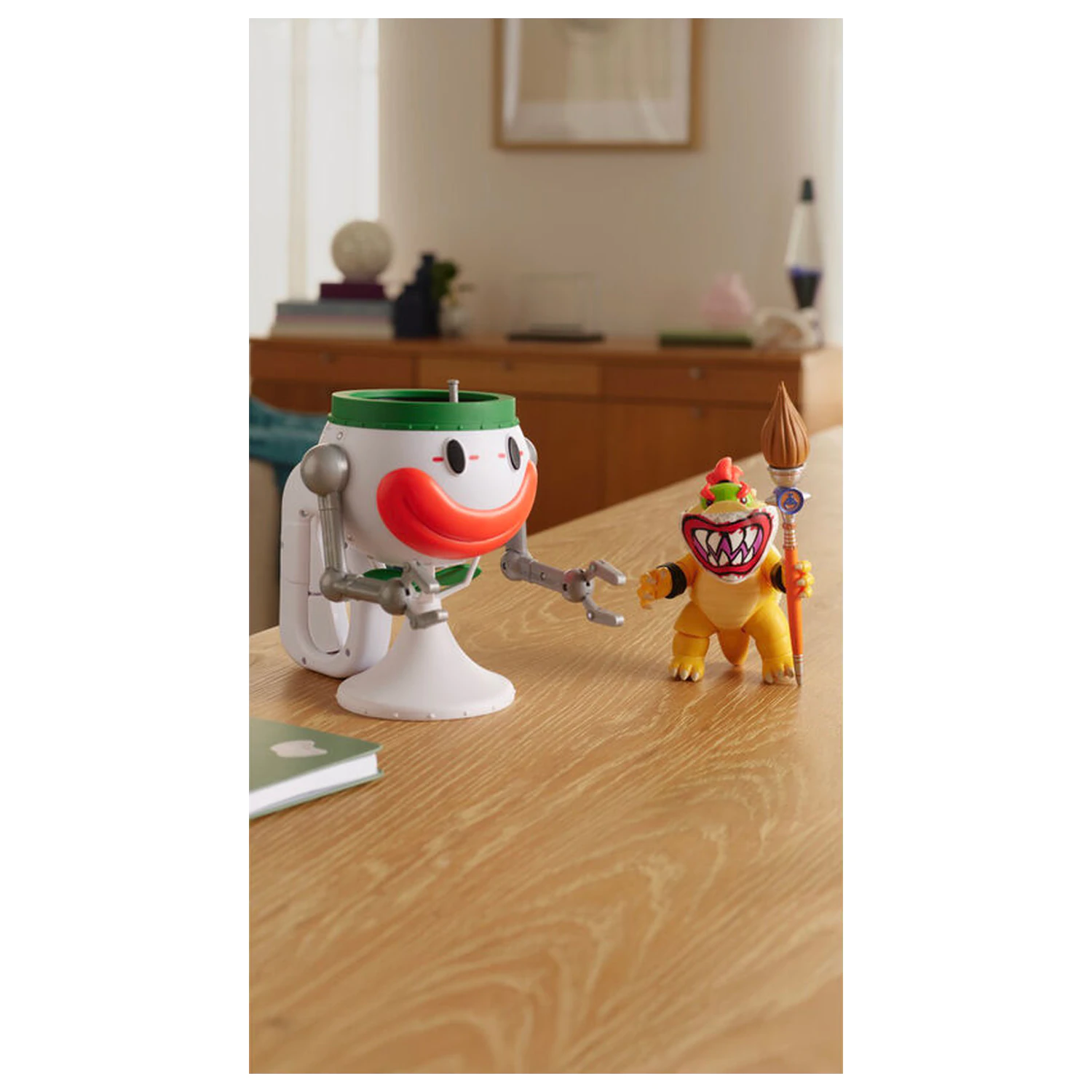 Super Mario Bros - Super Mario Galaxy Movie Bowser Jr. Clown Car figurină poza produsului