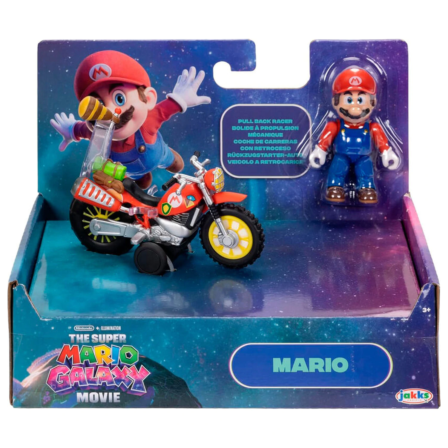 Super Mario figurină și jucărie motocicletă - Mario poza produsului