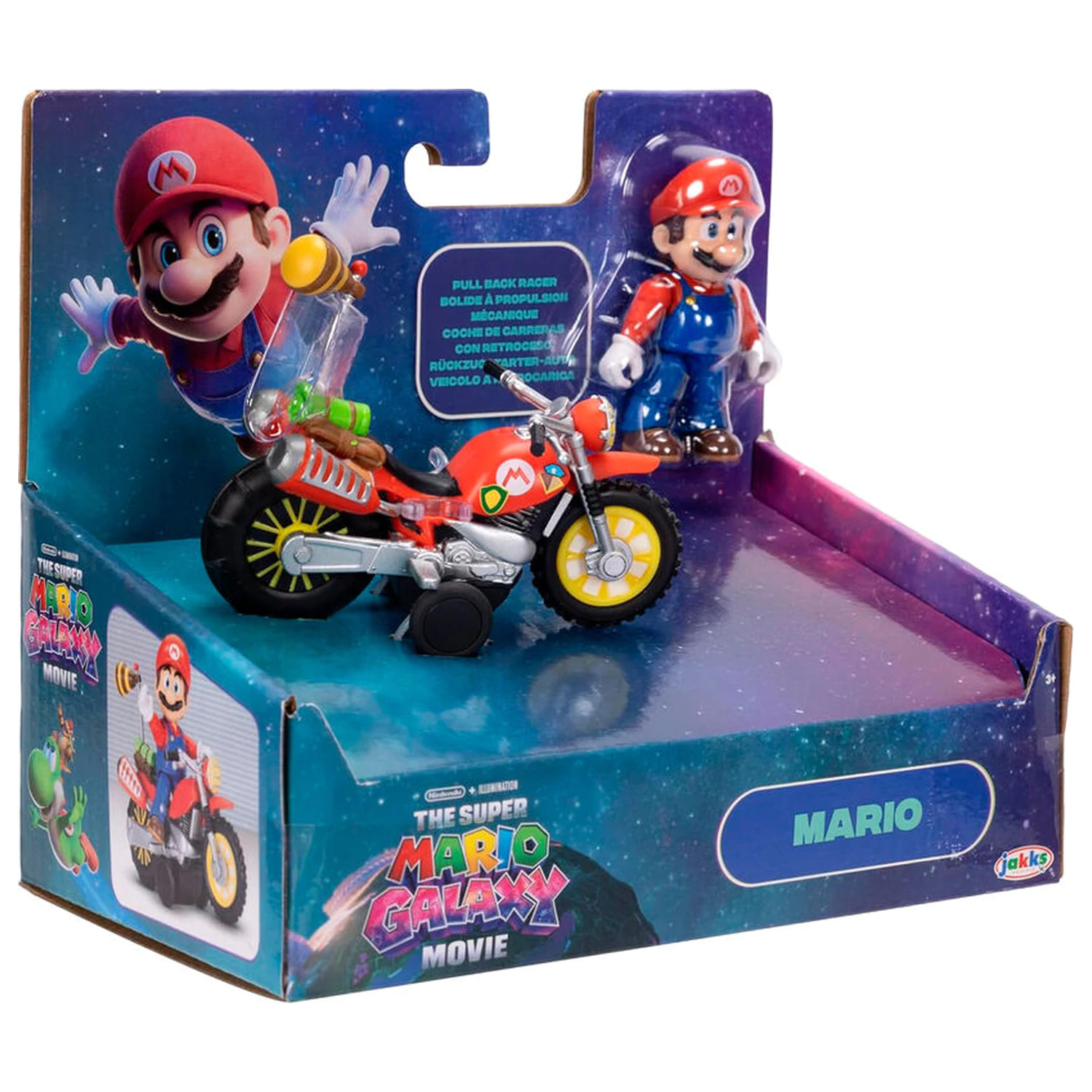 Super Mario figurină și jucărie motocicletă - Mario poza produsului