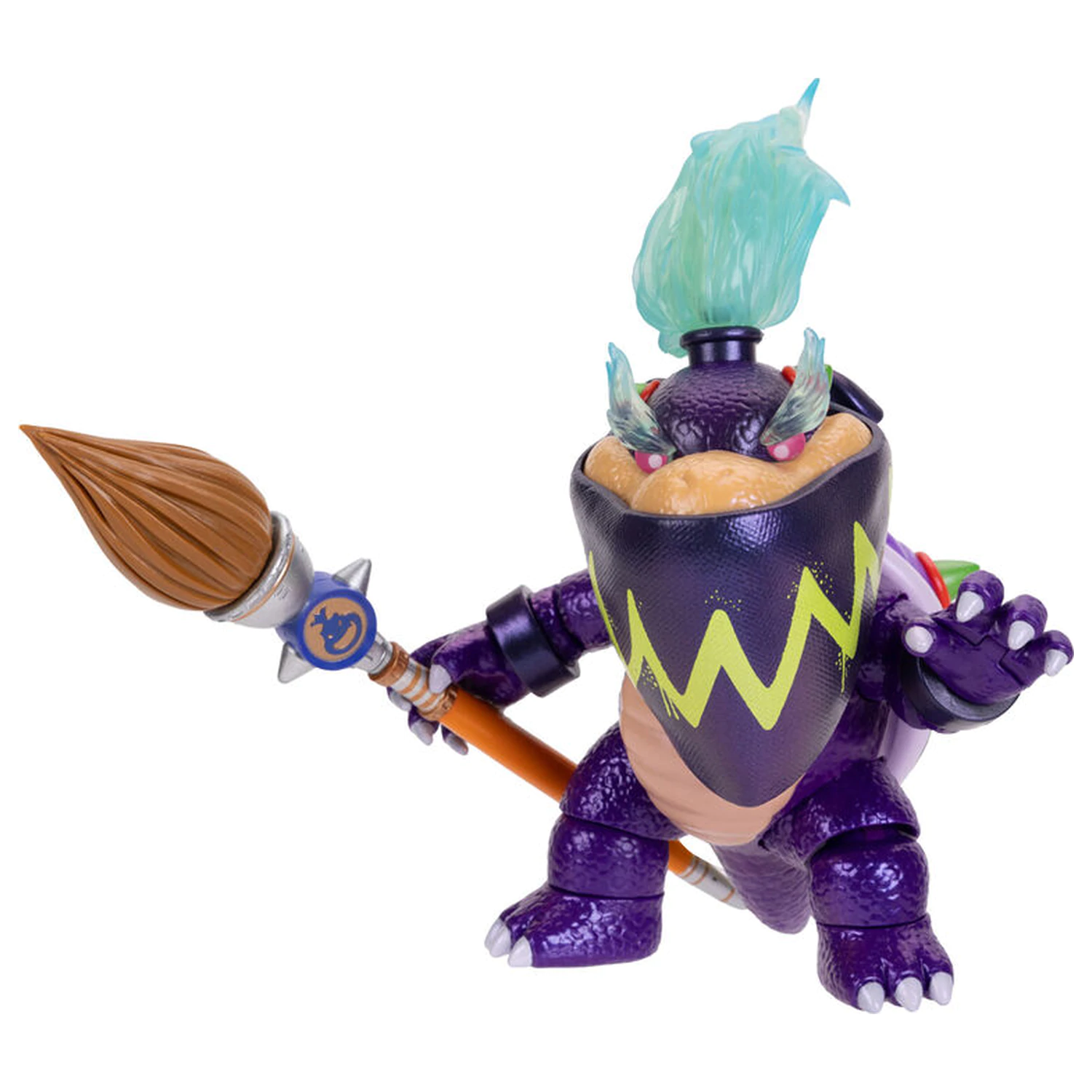 Super Mario Bros - Super Mario Galaxy Movie Wonder Bowser JR figurina Premium 13cm poza produsului