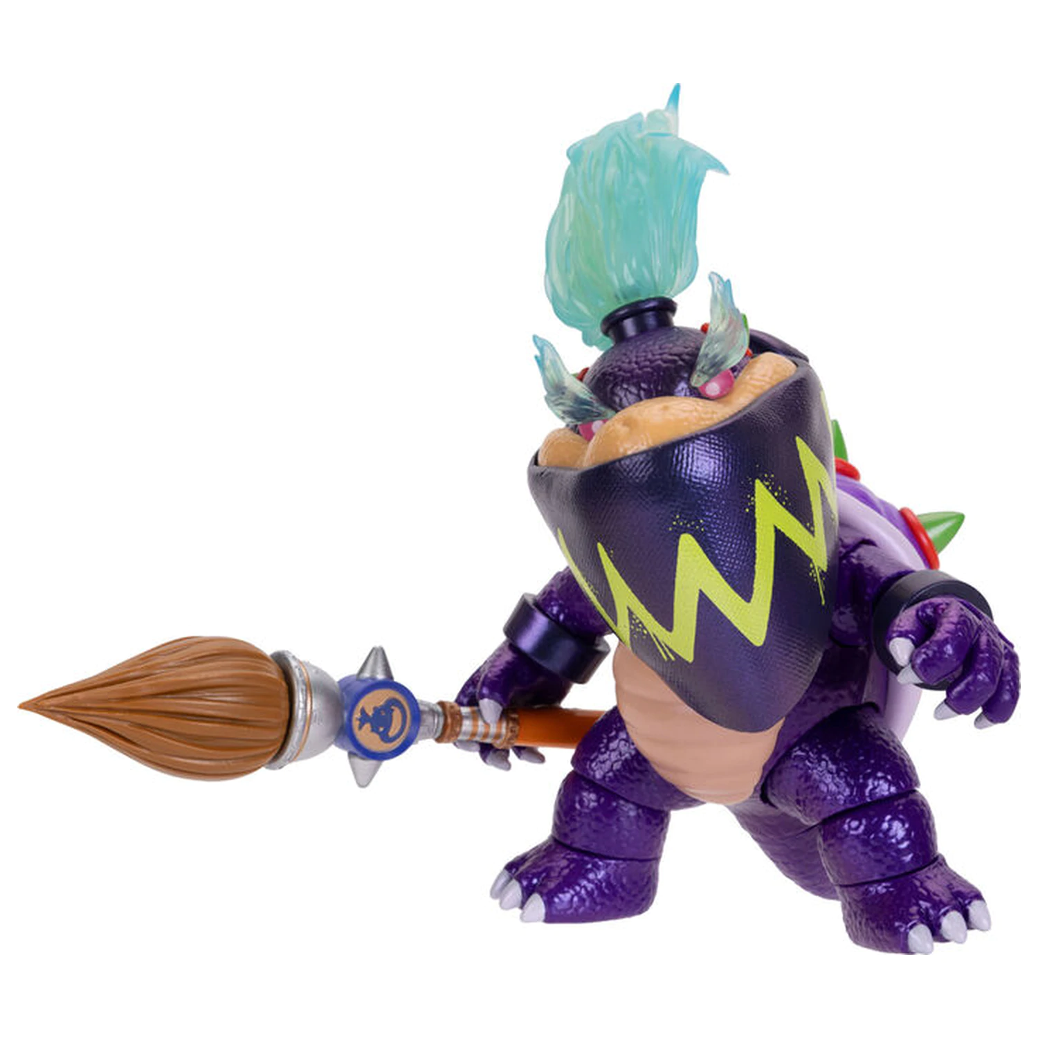 Super Mario Bros - Super Mario Galaxy Movie Wonder Bowser JR figurina Premium 13cm poza produsului