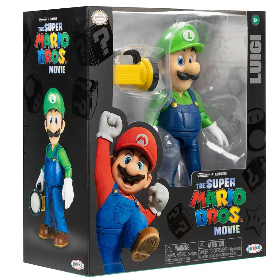 The Super Mario Bros. Movie Figurină de Acțiune Luigi 13 cm poza produsului