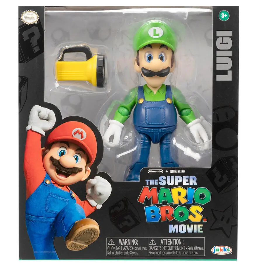 The Super Mario Bros. Movie Figurină de Acțiune Luigi 13 cm poza produsului