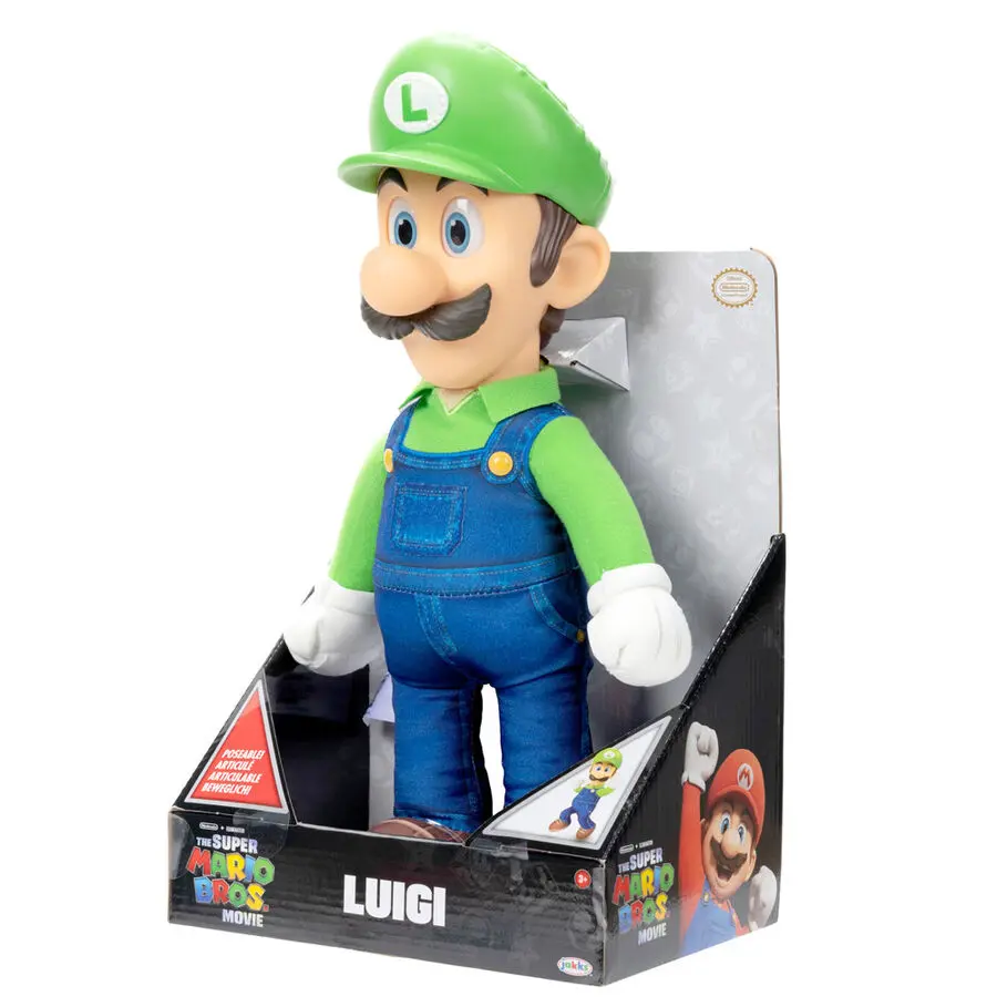 The Super Mario Bros. Movie Figurina de pluș Luigi 30 cm poza produsului