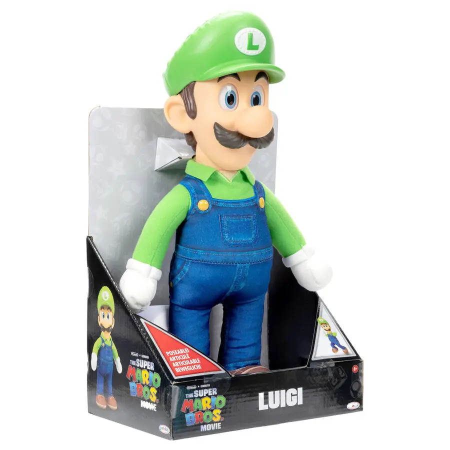 The Super Mario Bros. Movie Figurina de pluș Luigi 30 cm poza produsului