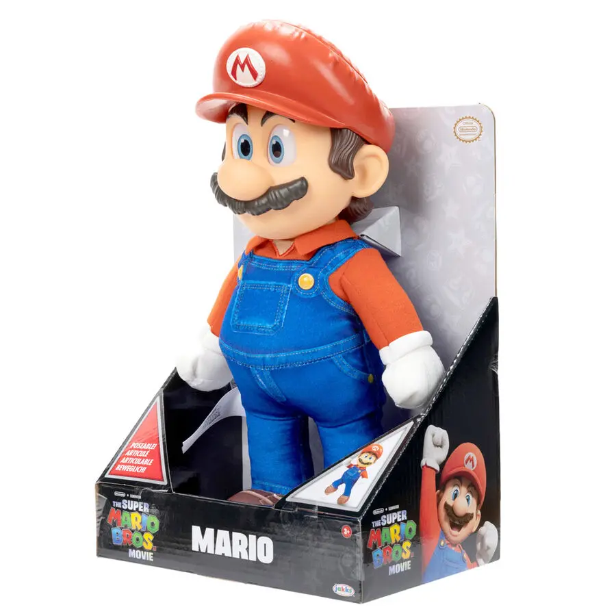 The Super Mario Bros. Movie Figurina de pluș Mario 30 cm poza produsului