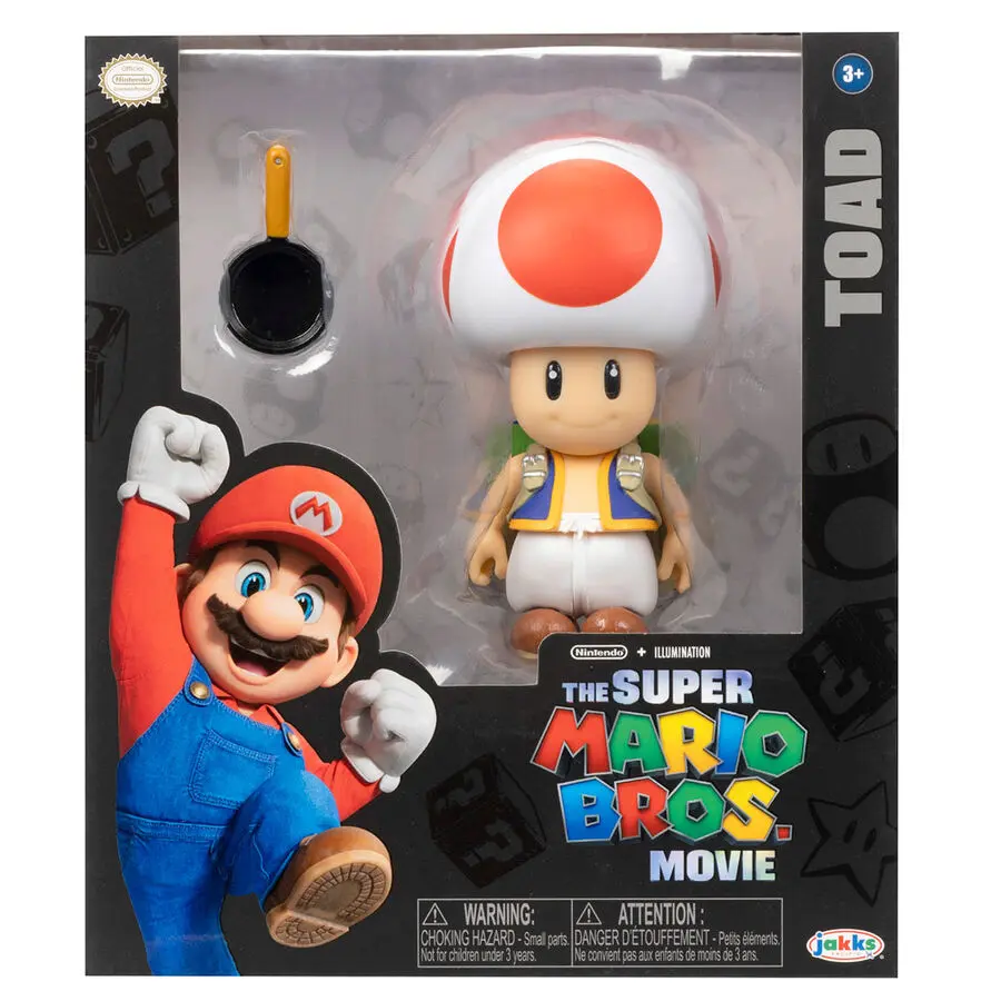 The Super Mario Bros. Movie Figurina de acțiune Toad 13 cm poza produsului