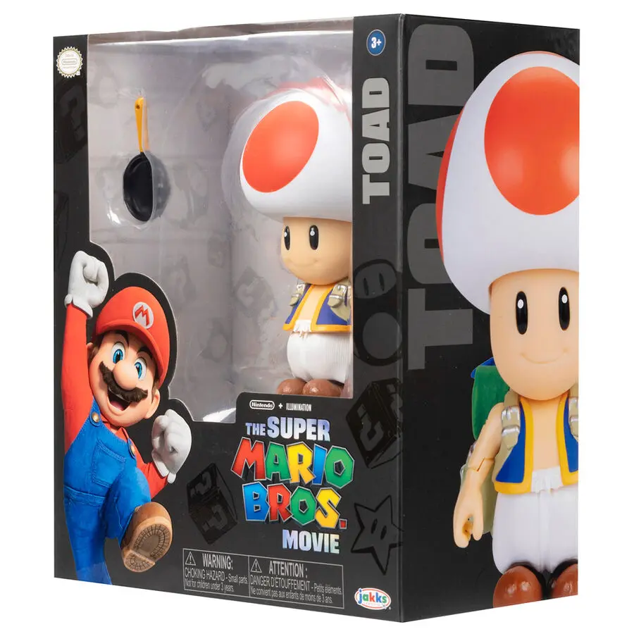 The Super Mario Bros. Movie Figurina de acțiune Toad 13 cm poza produsului