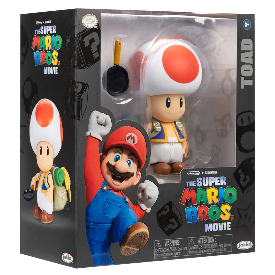 The Super Mario Bros. Movie Figurina de acțiune Toad 13 cm poza produsului