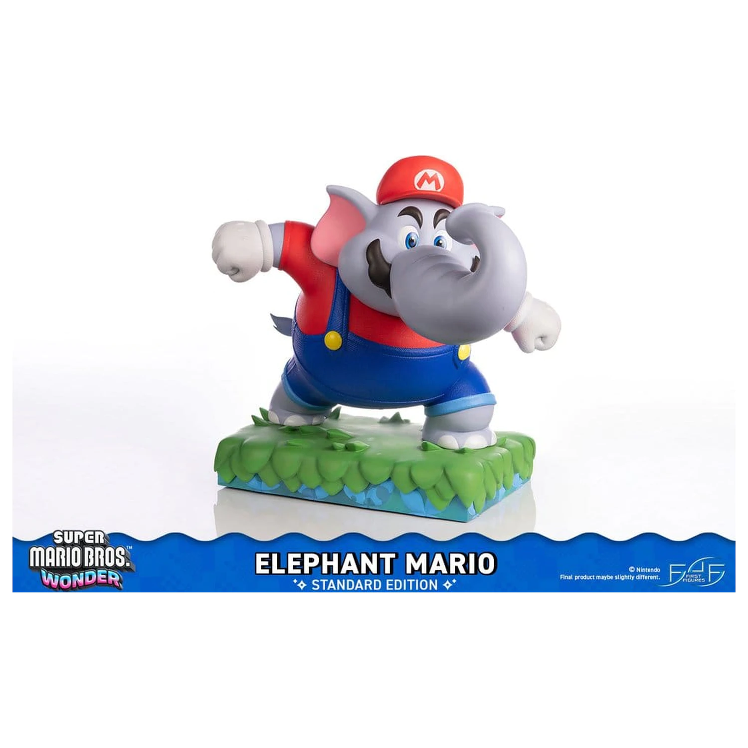 Super Mario Bros. Wonder Resin Statuie Elephant Mario Standard Edition 43 cm poza produsului