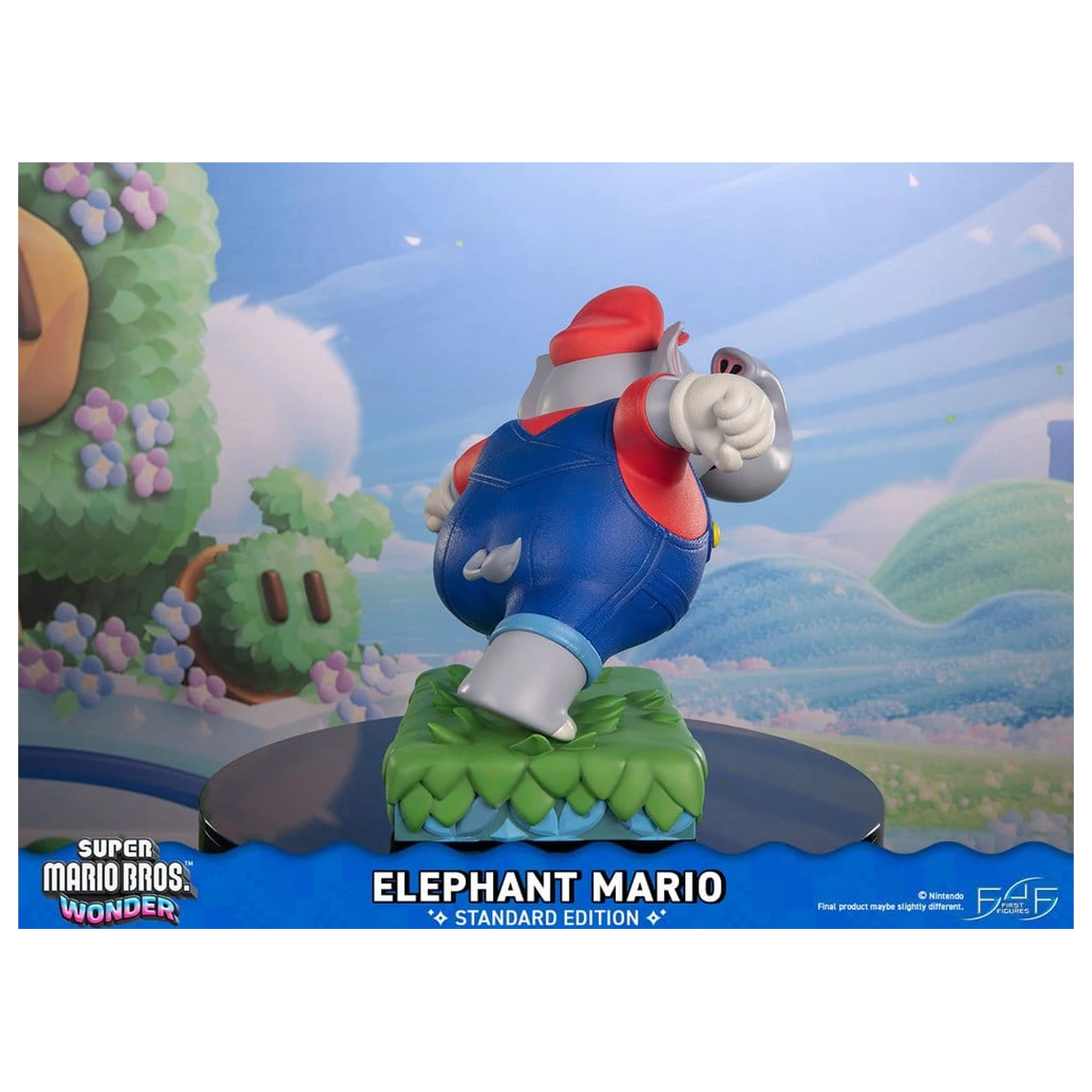Super Mario Bros. Wonder Resin Statuie Elephant Mario Standard Edition 43 cm poza produsului
