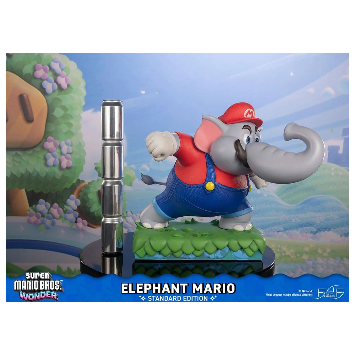 Super Mario Bros. Wonder Resin Statuie Elephant Mario Standard Edition 43 cm poza produsului