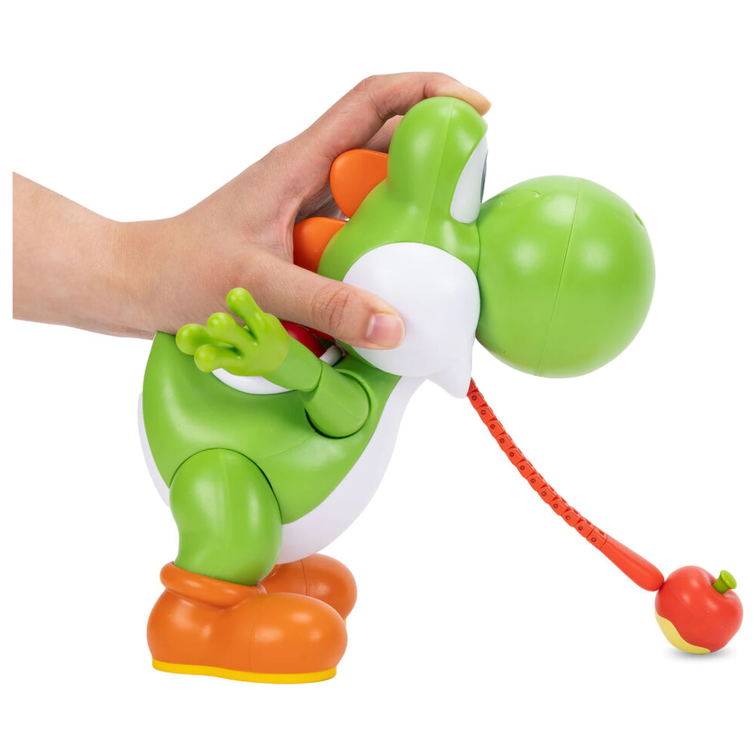 Super Mario Bros Yum Yum Yoshi figurina interactiva 20 cm poza produsului